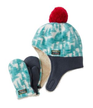 Infants' and Toddlers' Mountain Classic Fleece Hat and Mitten Set, Print