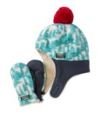 Infants' and Toddlers' Mountain Classic Fleece Hat and Mitten Set, Print