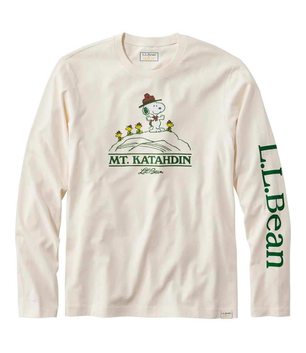 Men's L.L. Bean x Peanuts Long-Sleeve T-Shirt at L.L. Bean