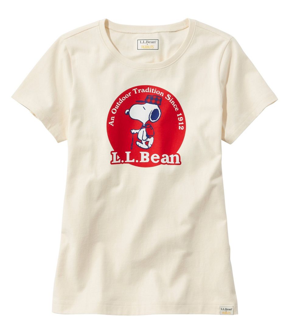 Women's L.L.Bean x Peanuts Short-Sleeve T-Shirt