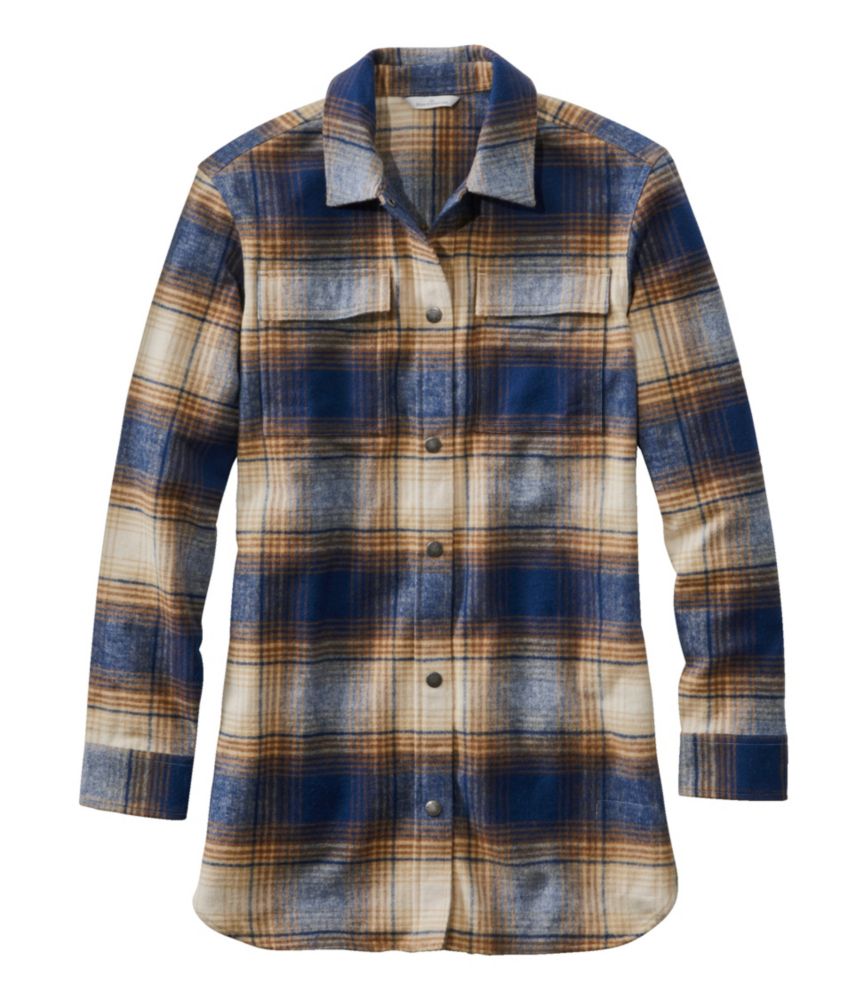 Women's Signature Chamois Shirt, Snap-Front Plaid