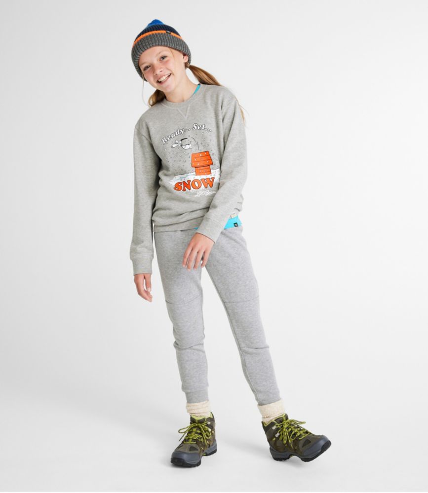 Little Kids' L.L.Bean X Peanuts Crew Sweatshirt, , small image number 2