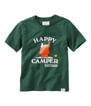 Kids' L.L.Bean x Peanuts Short-Sleeve Tee