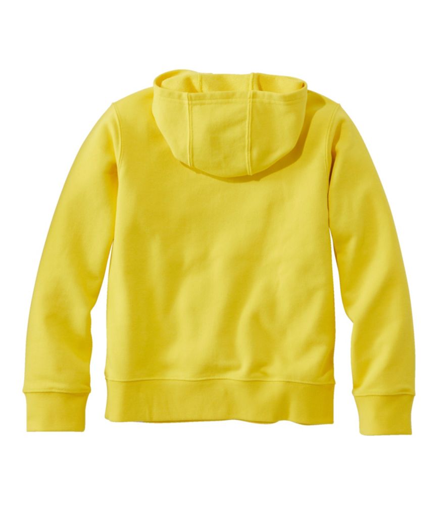 Kids' L.L.Bean x Peanuts Sweatshirt Hoodie, Deep Yellow, small image number 4