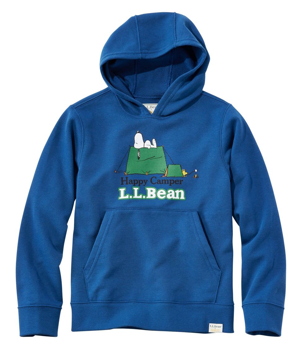 Kids' L.L.Bean x Peanuts Sweatshirt Hoodie at L.L. Bean