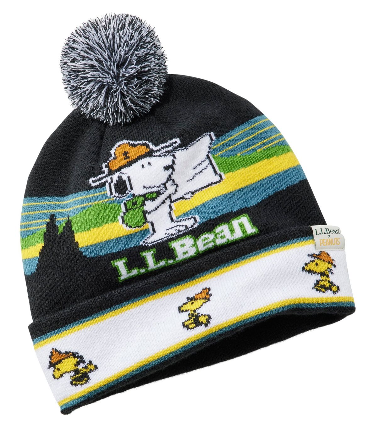 Kids' L.L.Bean x Peanuts Pom Hat