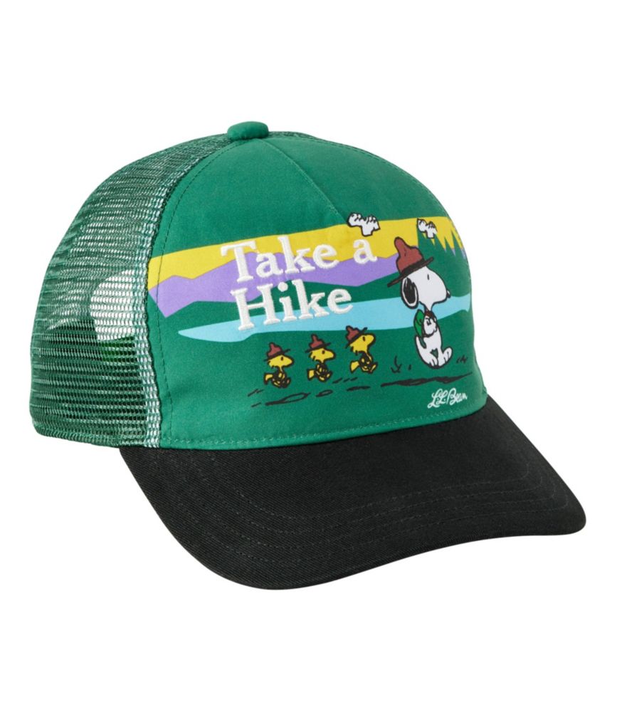 Kids' L.L.Bean x Peanuts Trucker Hat Accessories at L.L.Bean