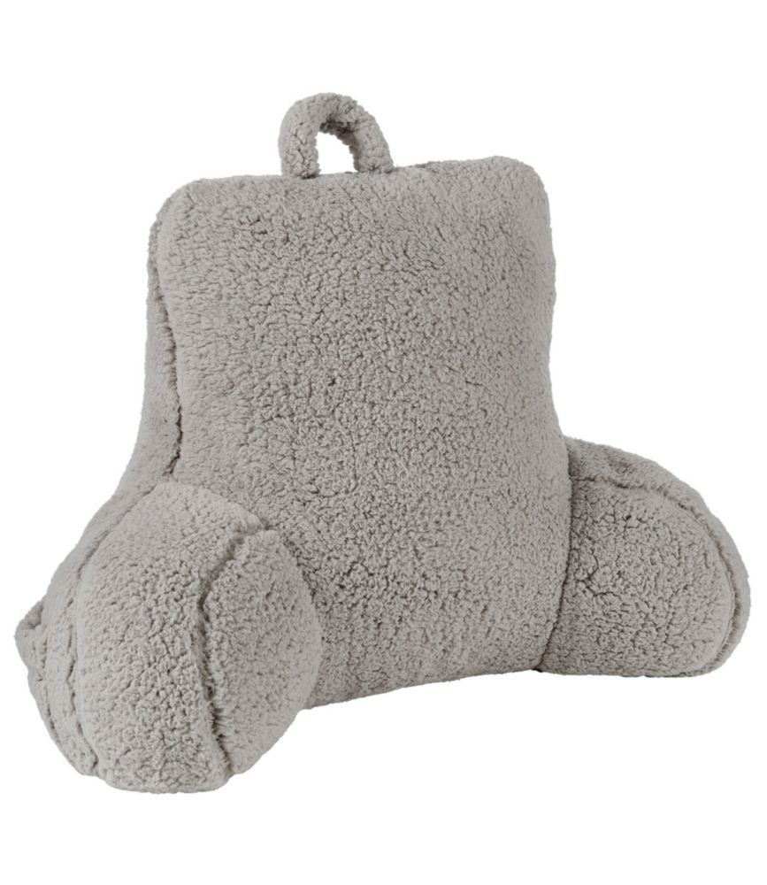 Wicked Plush Sherpa Backrest Federal Gray, Polyester | L.L.Bean