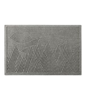 Everyspace Recycled Waterhog Doormat, Mountain Scene