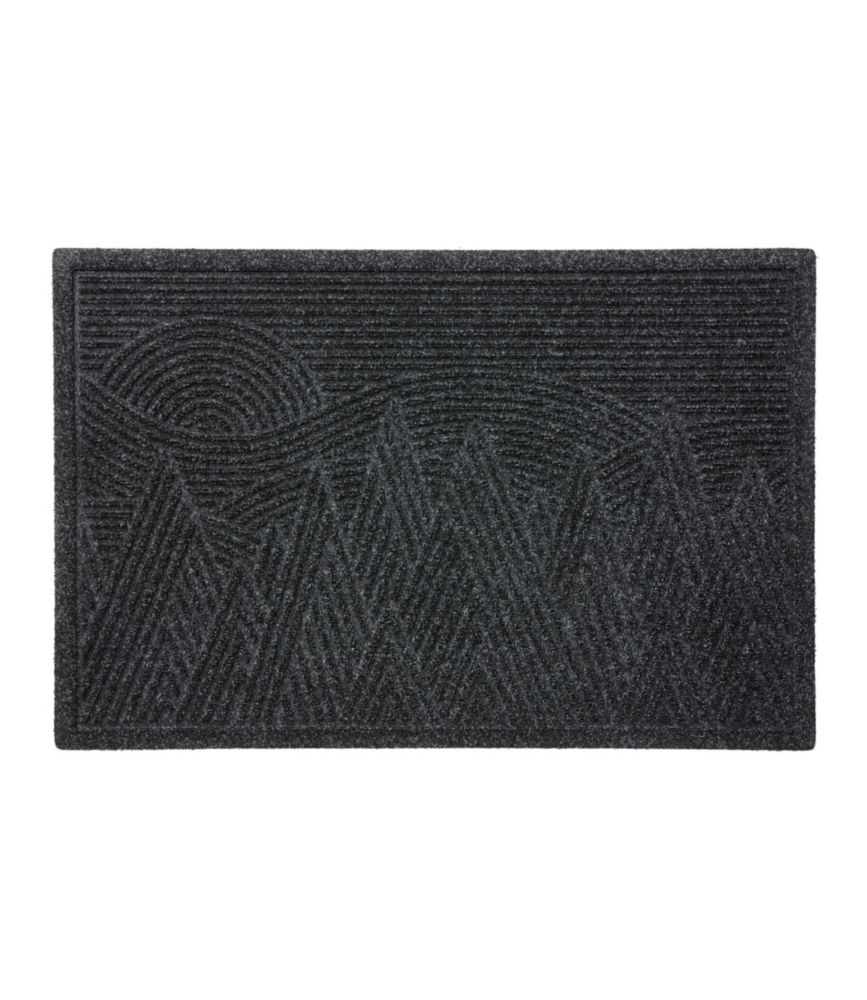 Everyspace Recycled Waterhog Doormat, Mountain Scene