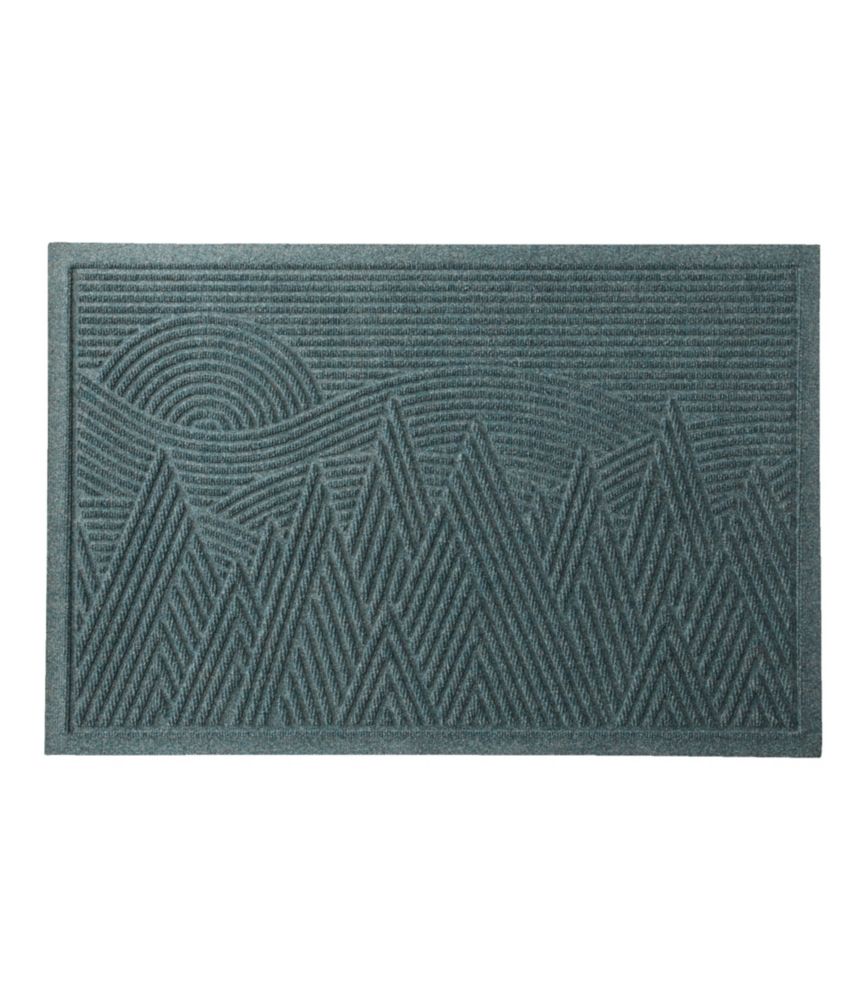 Everyspace Recycled Waterhog Doormat, Mountain Scene