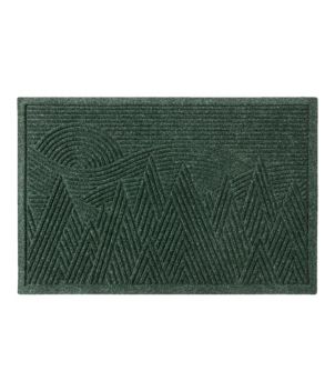 Everyspace Recycled Waterhog Doormat, Mountain Scene