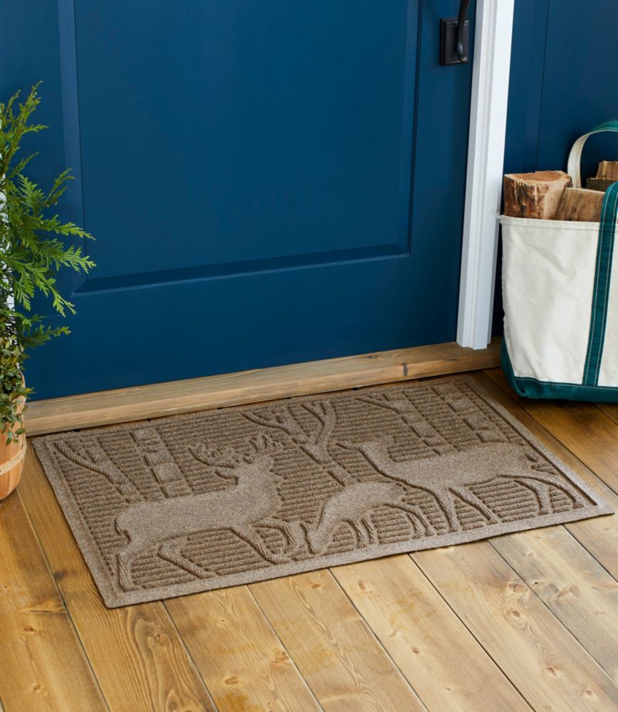 Everyspace Recycled Waterhog Doormat, Deer Waterhog Mats at L.L.Bean