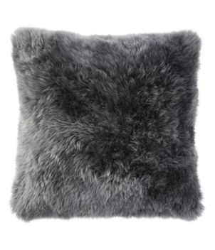 Sheepskin Throw Pillow, 20" x 20"