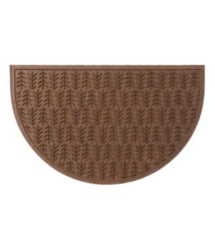 Everyspace Recycled Waterhog Doormat, Half Round, Trees