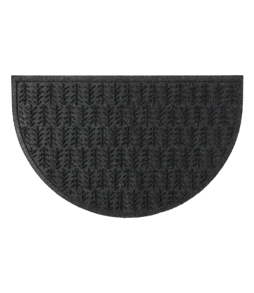 Everyspace Recycled Waterhog Doormat, Half Round, Trees