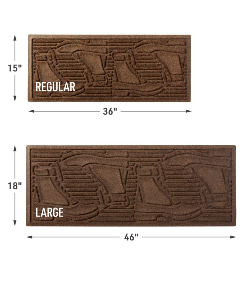 Everyspace Recycled Waterhog Boot Mat, Bean Boot Waterhog Mats at L.L.Bean