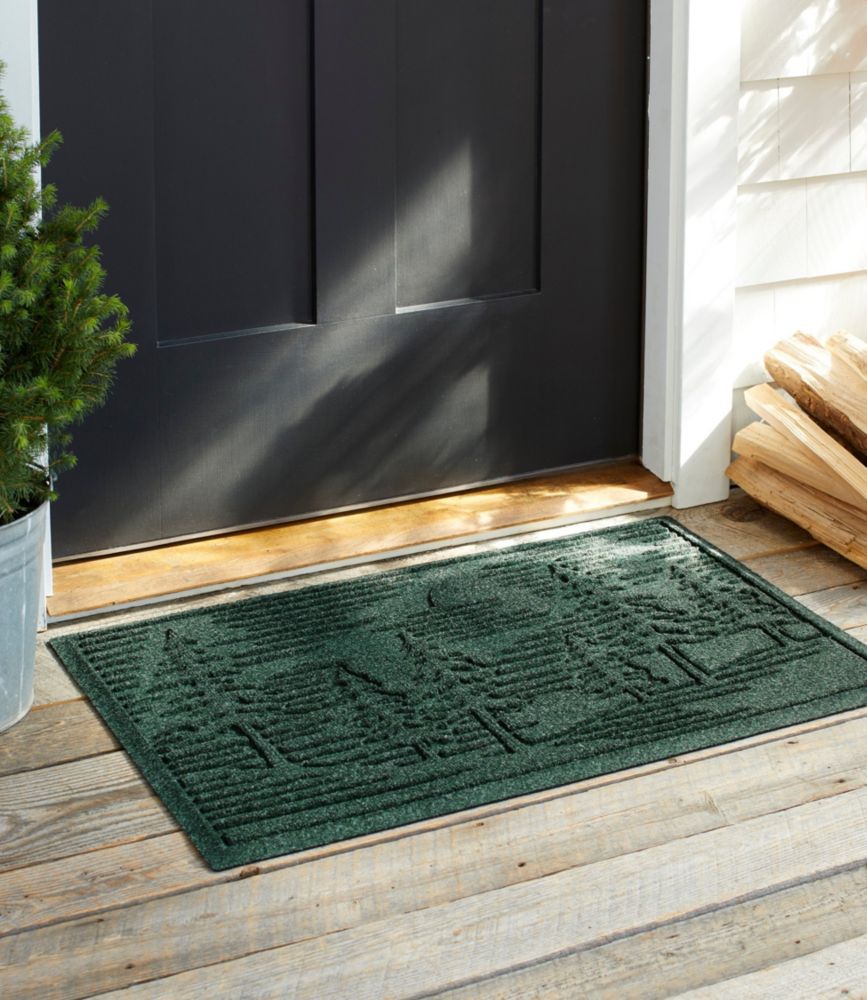 Everyspace Recycled Waterhog Doormat, Pine Trees, Evergreen, small image number 5