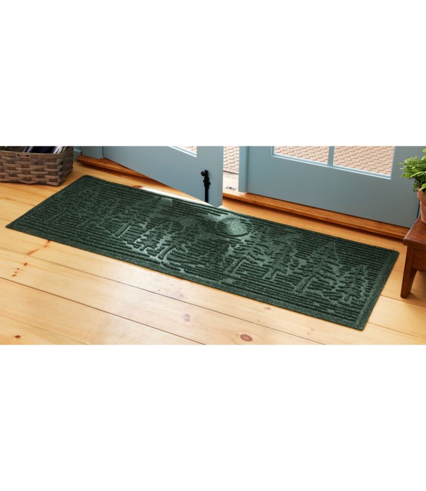 Everyspace Recycled Waterhog Doormat, Pine Trees, Evergreen, small image number 6