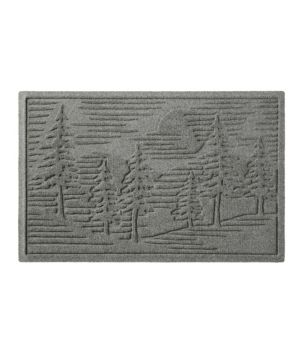 Everyspace Recycled Waterhog Doormat, Pine Trees