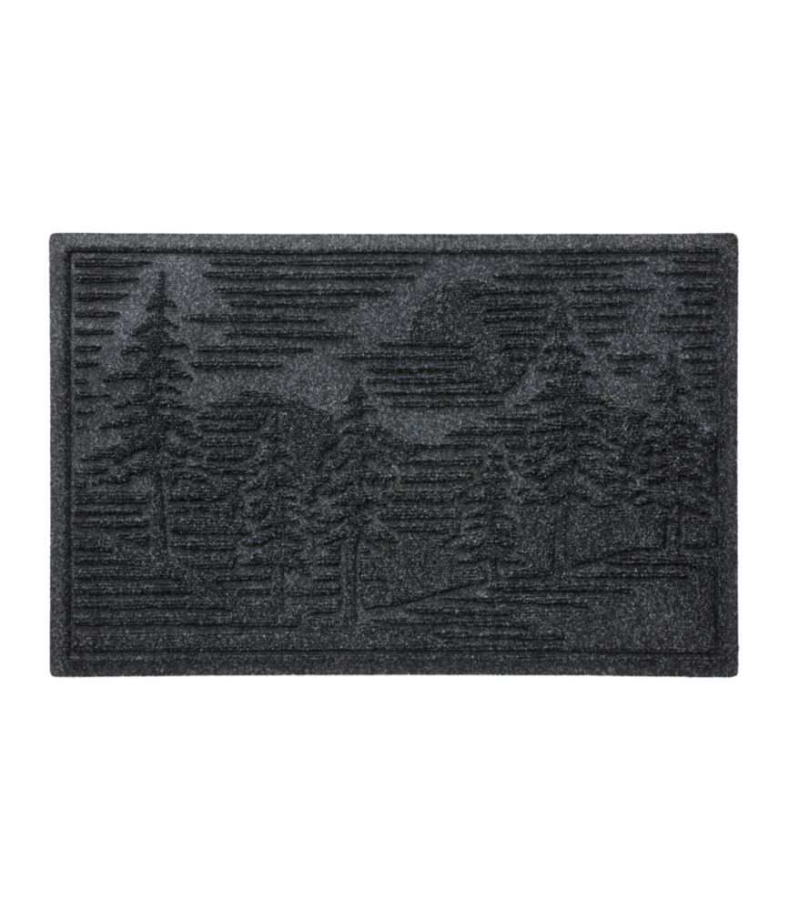 Everyspace Recycled Waterhog Doormat, Pine Trees