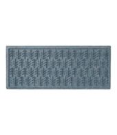 Heavyweight Recycled Waterhog Doormat Plaid Blue | L.L.Bean