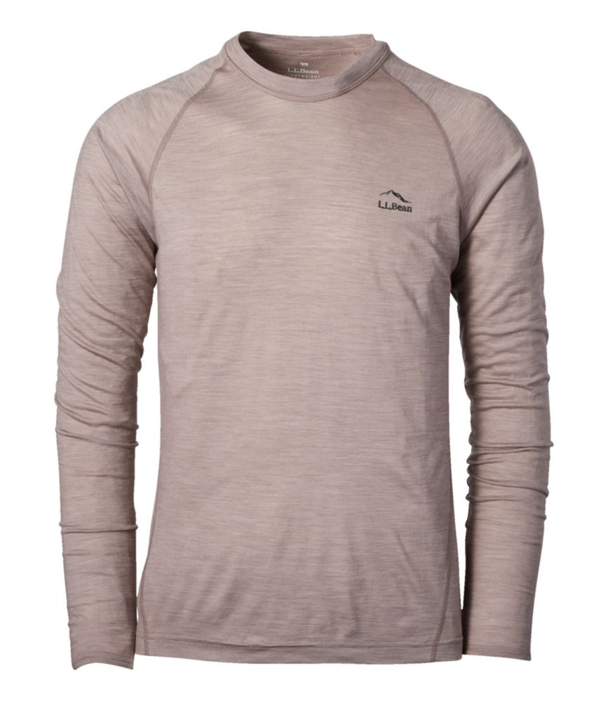 Men's Cresta Ultralight 150 Crew Top, Stripe | Base Layers at L.L.Bean