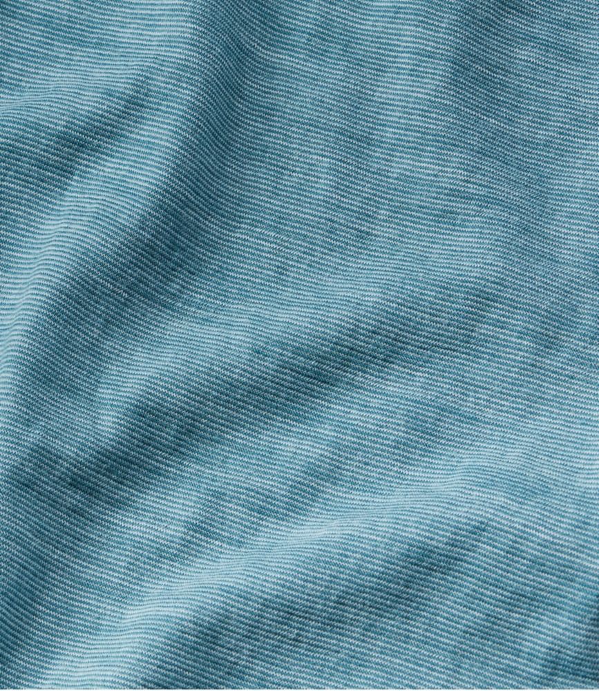 Women's Cresta Ultralight 150 Crew Top, Stripe, Ocean Waves/Storm Teal, small image number 5