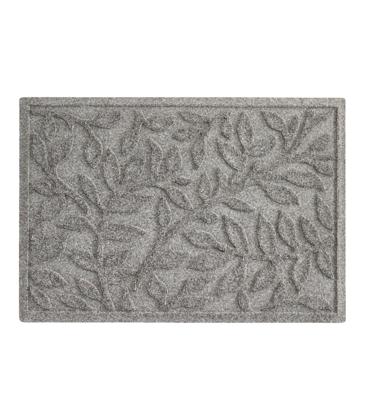 Heavyweight Recycled Waterhog Doormat, Woodland Leaf