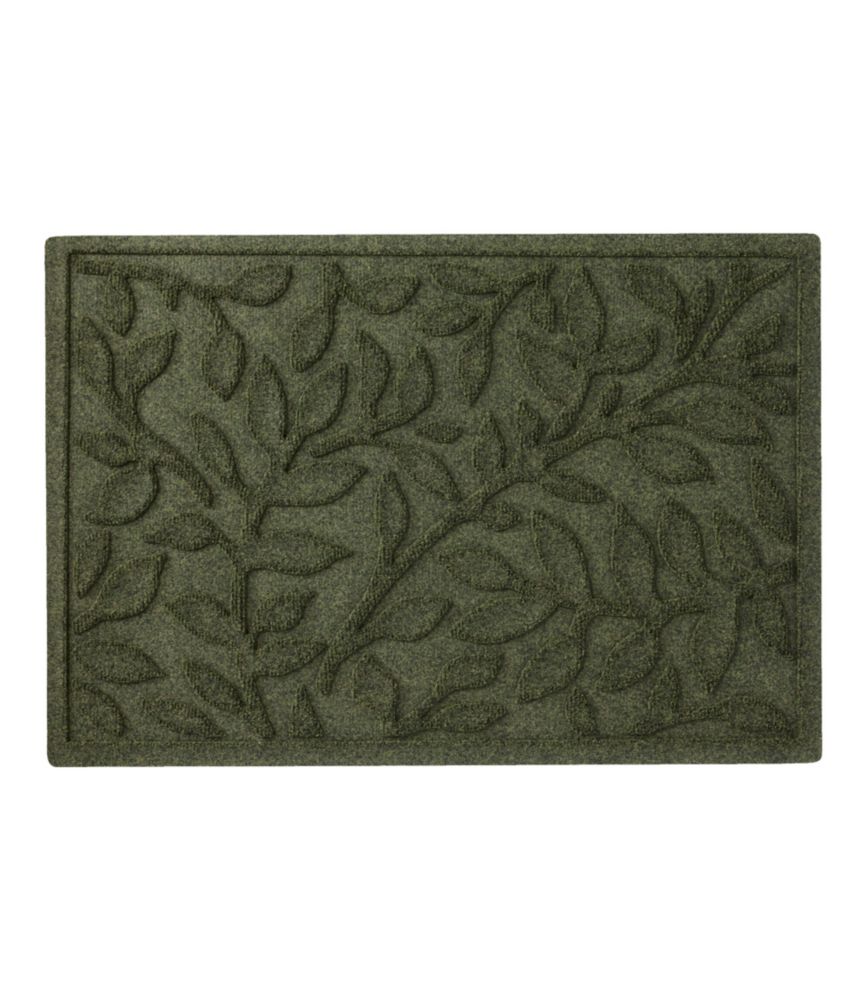 Heavyweight Recycled Waterhog Doormat, Woodland Leaf