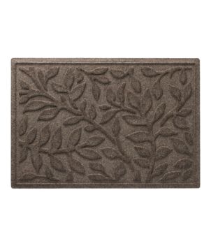 Heavyweight Recycled Waterhog Doormat, Woodland Leaf