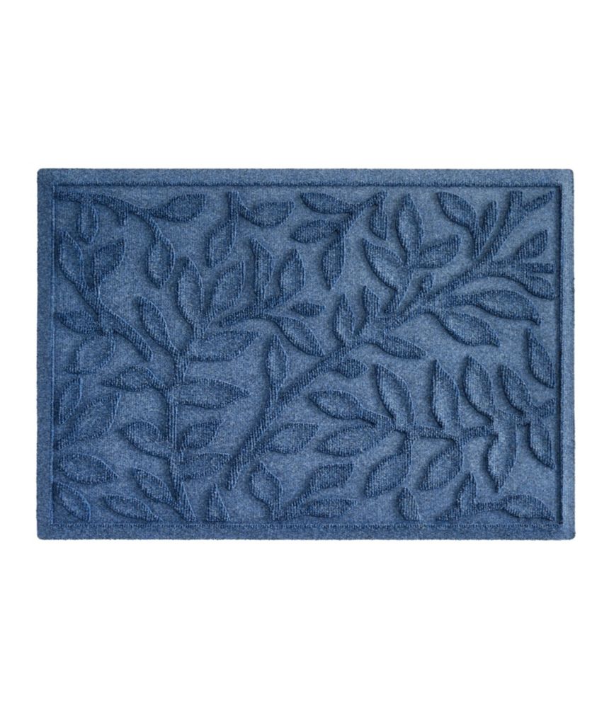 Heavyweight Recycled Waterhog Doormat, Woodland Leaf