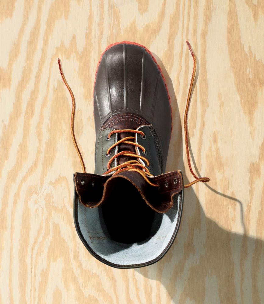 Men's L.L.Bean x Todd Snyder Leather Bean Boots, Camo Boots at L.L.Bean