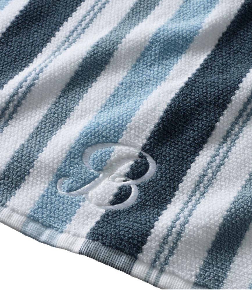 Organic Textured Cotton Towel, Stripe, , small image number 2