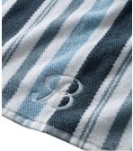 Organic Textured Cotton Towel, Stripe