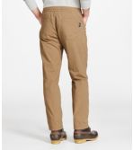 Men's BeanFlex Canvas Pull-On Pants, Lined, Standard Fit