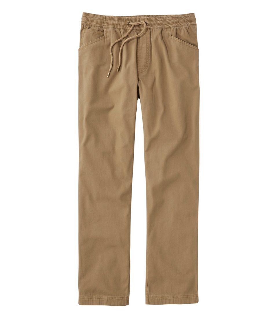 Men's BeanFlex® Canvas Pull-On Pants, Lined, Standard Fit