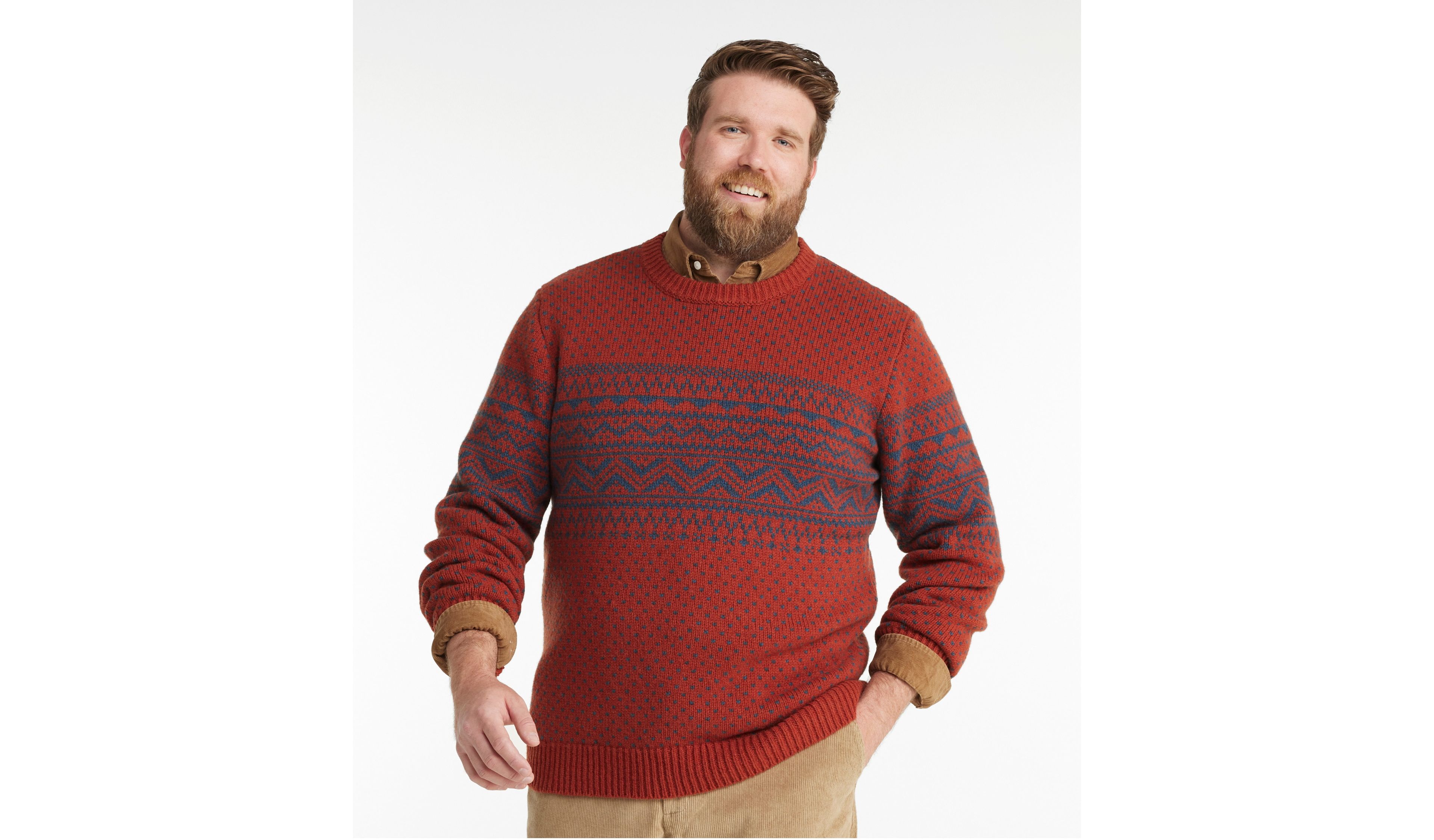 Men's Bean's Classic Ragg Wool Sweater, Crewneck