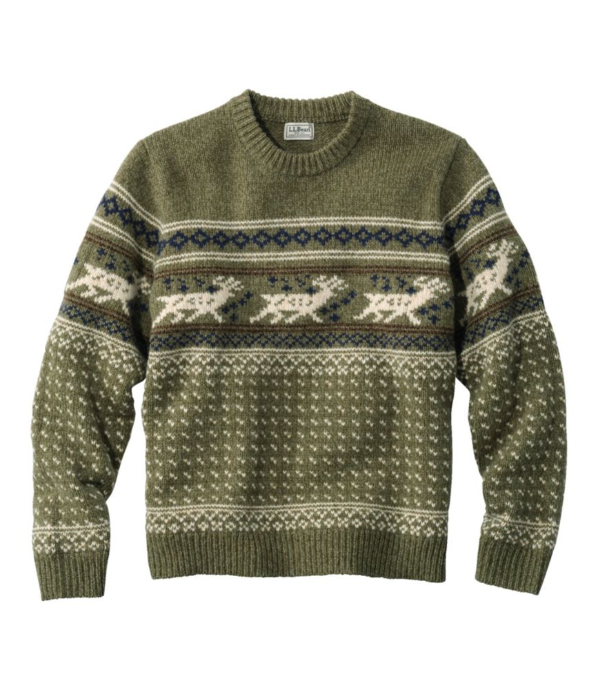 Men's Bean's Classic Ragg Wool Sweater, Crewneck