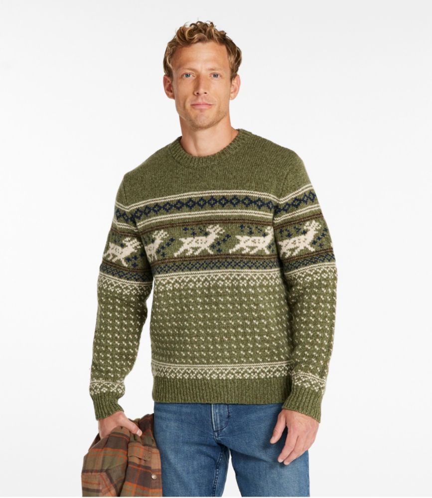 Men's Bean's Classic Ragg Wool Sweater, Crewneck