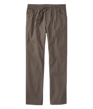 Men's BeanFlex Canvas Pants, Pull-On, Standard Fit, Straight Leg