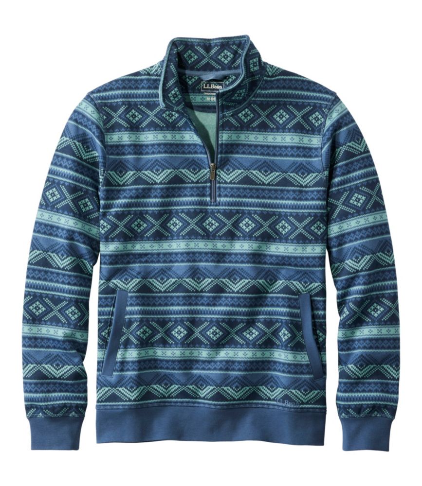 Ll bean half zip pullover online