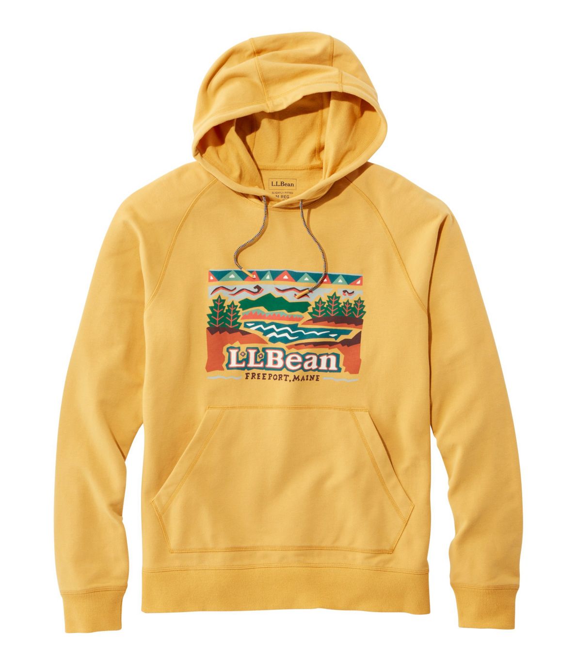 Men's Bean's Comfort Camp Hoodie, Graphic