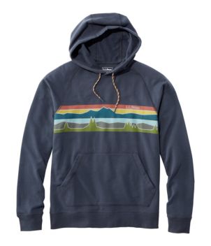 Men's Bean's Comfort Camp Hoodie, Graphic