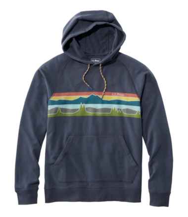 Men's Bean's Comfort Camp Hoodie, Graphic