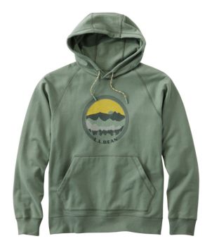 Men's Bean's Comfort Camp Hoodie, Graphic
