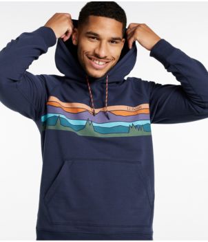 Men's Bean's Comfort Camp Hoodie, Graphic