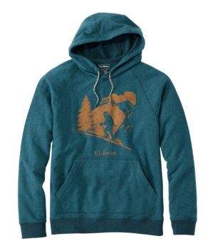 Men's Bean's Comfort Camp Hoodie, Graphic