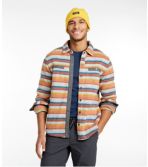 Men's Bean's Sweater Fleece Shirt Jac, Print