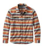 Men's Bean's Sweater Fleece Shirt Jac, Print